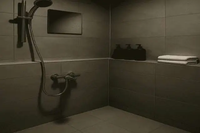 강남 로엔테라피 샤워실 시설.